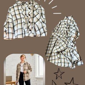 Shein Over size Flannel